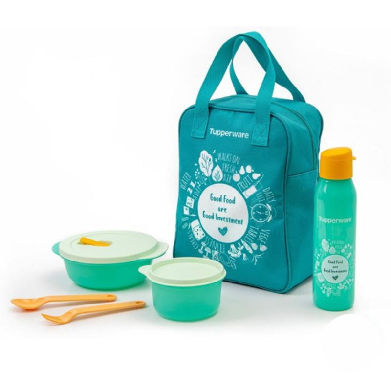 TUPPERWARE GO GREEN LUNCH SET