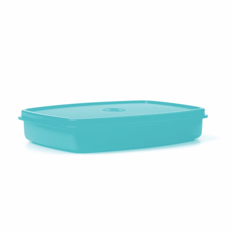 Tupperware Slim Divided Lunch Container (Set of 1), Blue