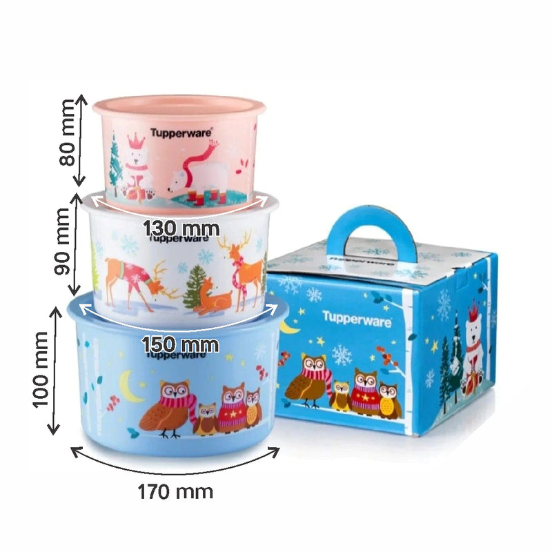 TUPPERWARE ONE TOUCH TOPPER SET