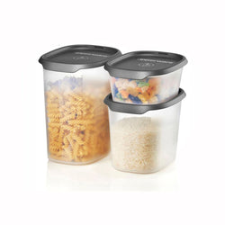 TUPPERWARE ONE TOUCH FRESH SET of 540ML, 1.1LTR & 1.18LTR