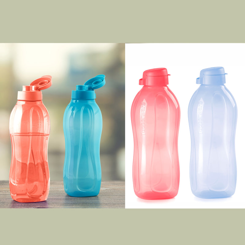 Tupperware AquaSafe Bottle – Set of 4 (1.5L & 2L)