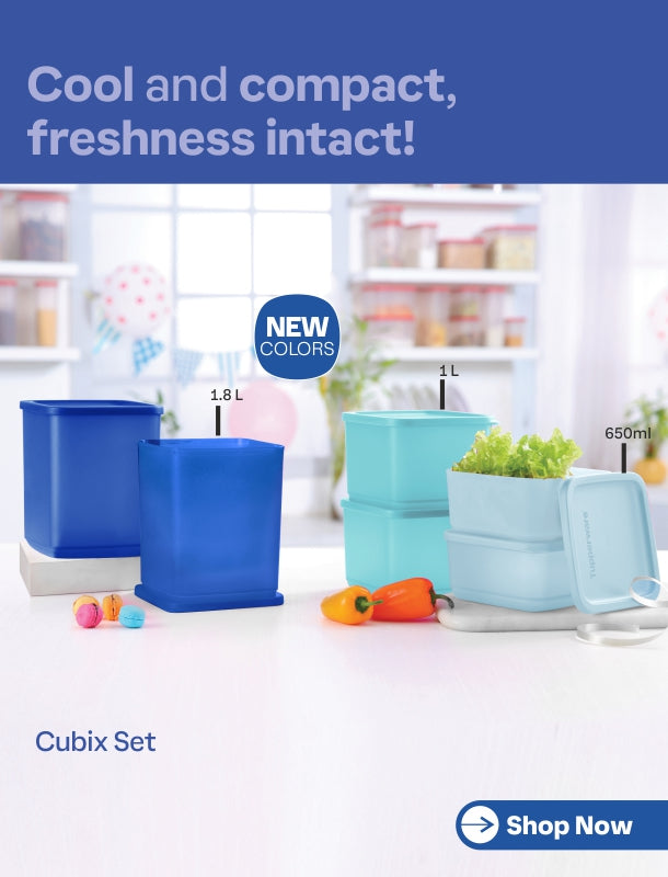 Cubix Set (650ml+1L+1.8L) 