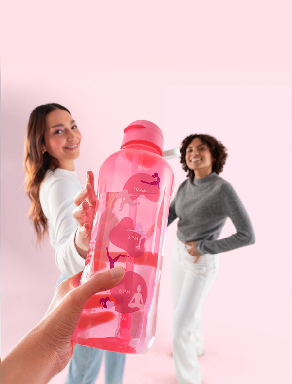 Aquavibe Bottle Pink 2L