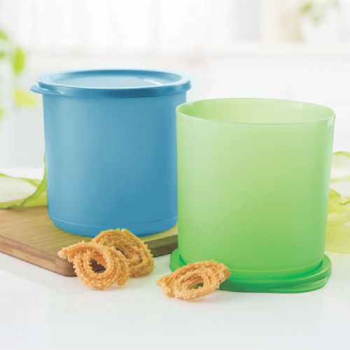 TUPPERWARE ROUNDSTAX 1.1LTR (SET OF 2)