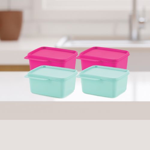 Square Refrigerator Container Keep Tab 500ml 4pc