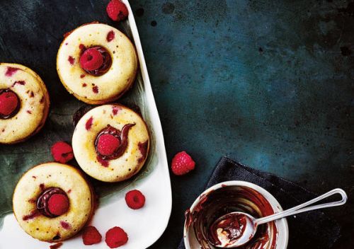 Raspberry and Chocolate Rings
