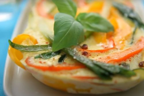 Vegetable omelette