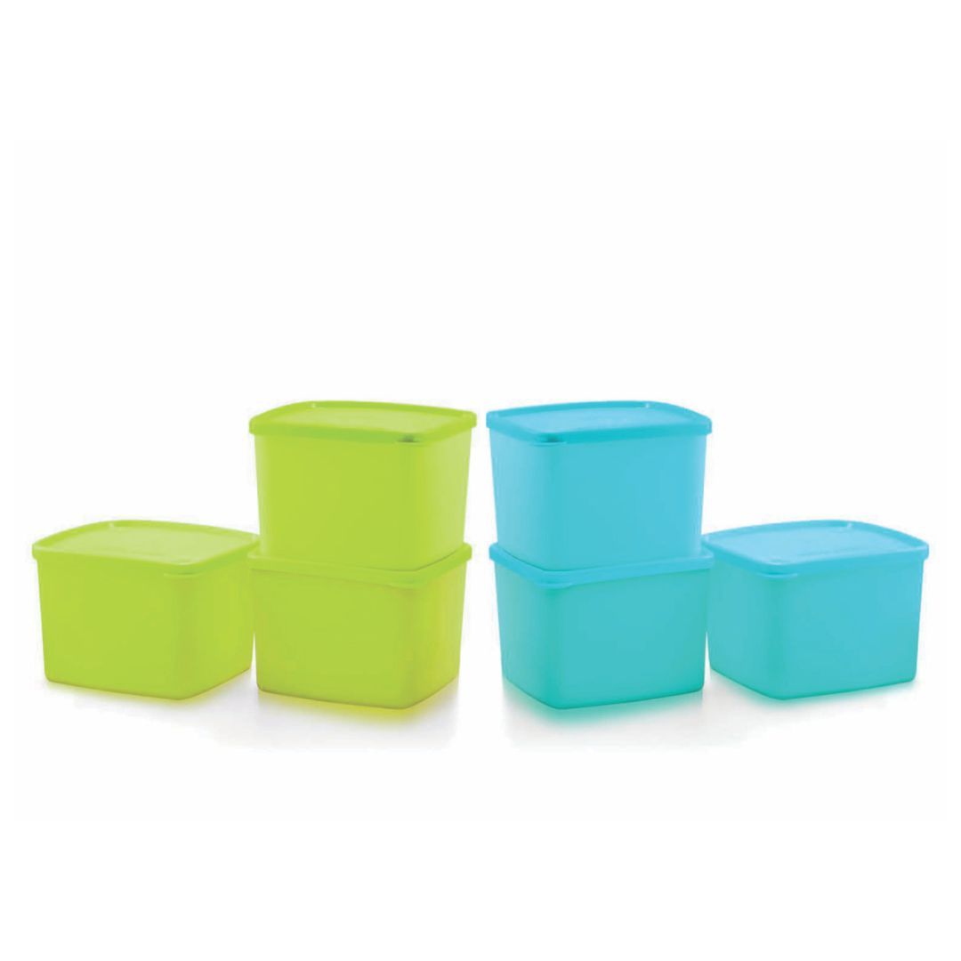 Tupperware Fresh N Cool Refrigerator Containers Set of 3 New 